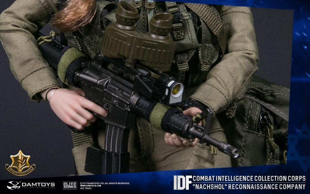 binocular 1//6 Dam Toys-Idf inteligência de combate Óculos