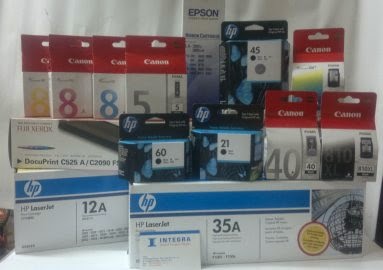 Daftar Harga Tinta Toner Printer Canon Epson HP Terbaru