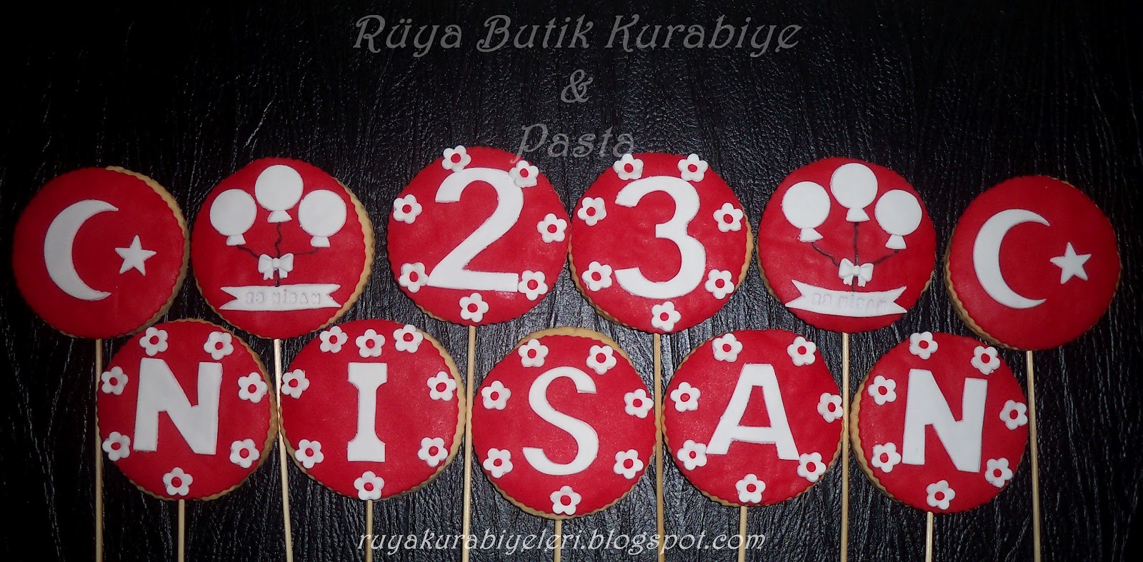 Rüya Butik Kurabiye & Pasta: 23 Nisan Kurabiyeleri