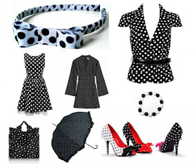 accesorios para vestido de lunares