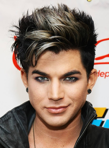celebrities hairstyles adam lambert