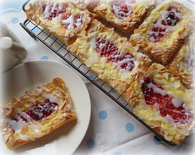 Strawberry Almond Cream Cheese Danish