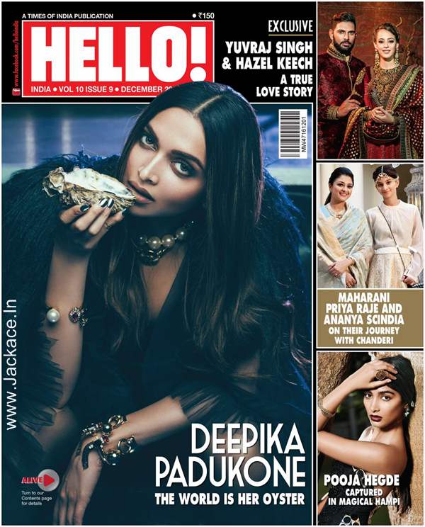 Deepika Padukone Looks Sensational On The Cover Of Hello Magazine