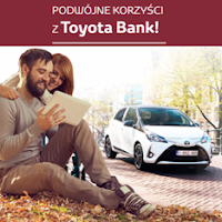 Premia 65 zł za lokatę w Toyota Banku - promocja dla obecnych klientów