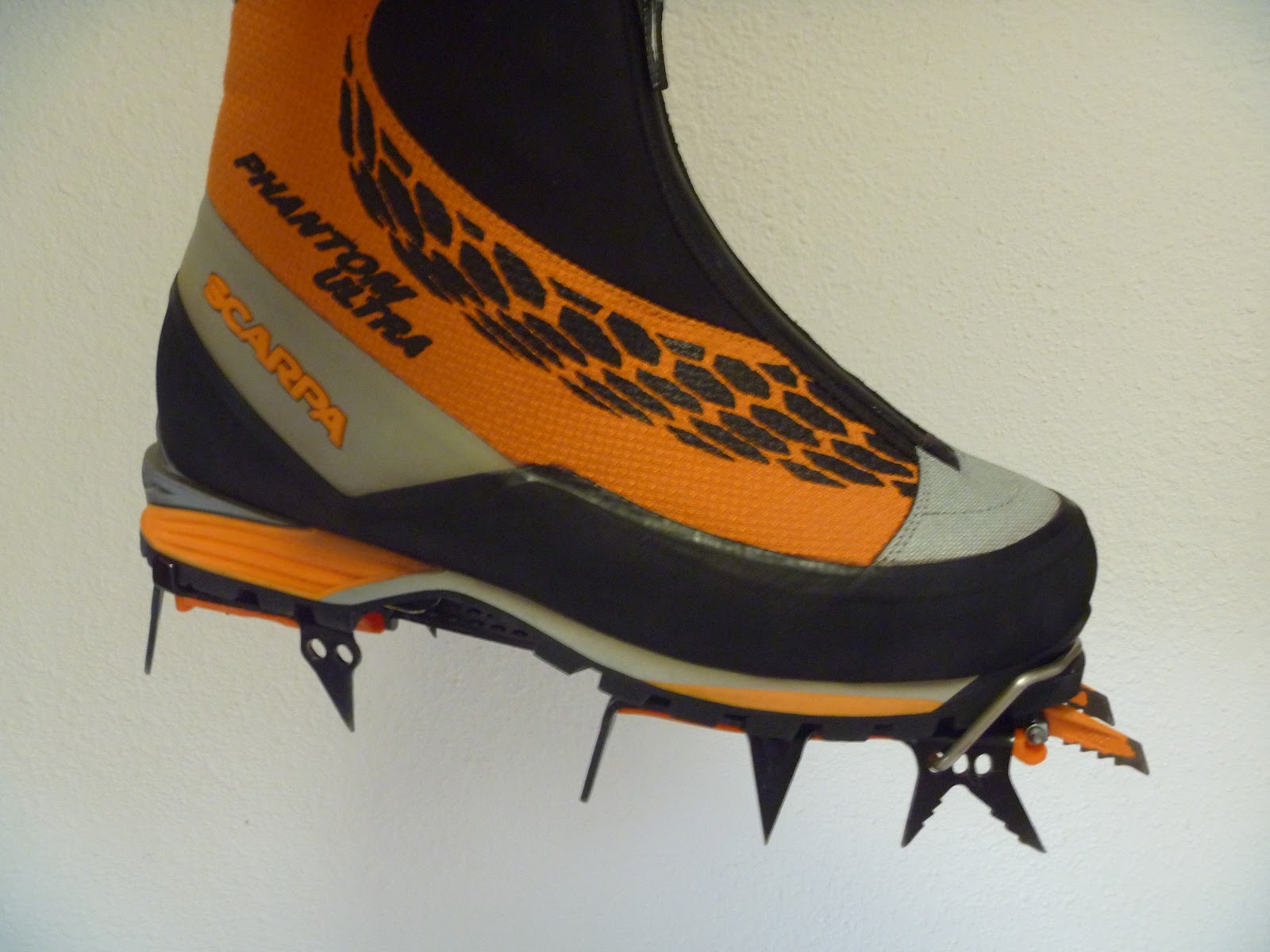 Cold Thistle A reminder on crampon fitting....