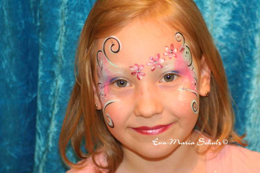 Kinderschminken - ein paar nette Beispiele vom Wochenende