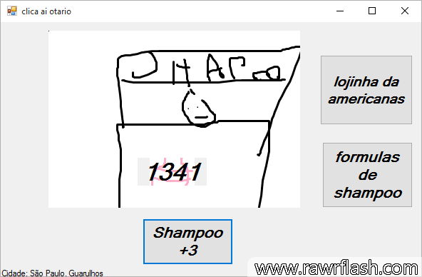 Jogos de simulação: simulador de vendedor de shampoo.
