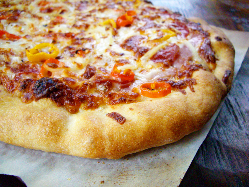 perfect restaurant-quality homemade pizza dough | Sweet Anna's
