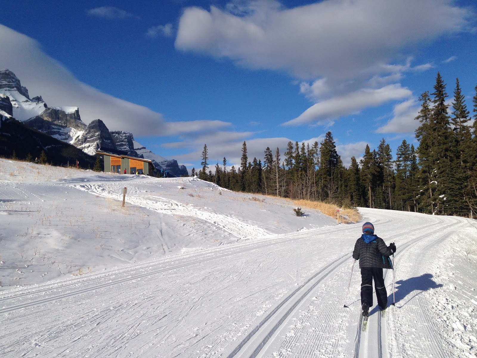 Family Adventures in the Canadian Rockies Family Cross Country Ski