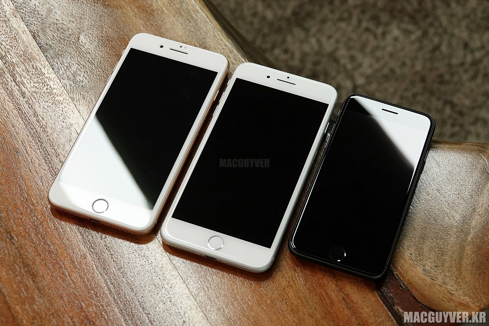 비교] 아이폰8 플러스 아이폰8 비교 #1 '실버, 골드, 스페이스 그레이' 컬러 :: 기백이의 맥가이버