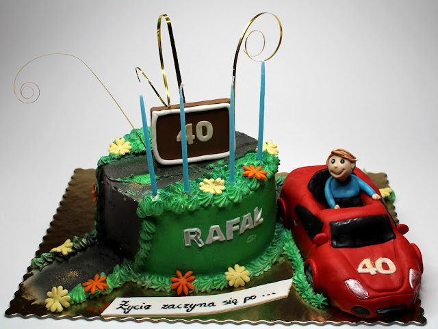 40th Birthday Cake, London