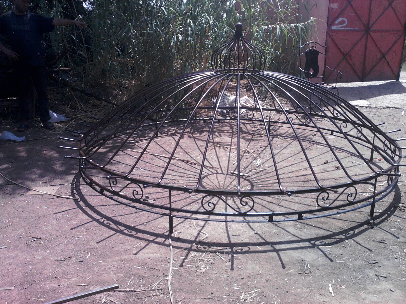 Gloriette en fer forgé - RACHID FER FORGE