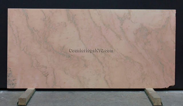 Rosa Salomon Pink Marble Slab NYC 2cm