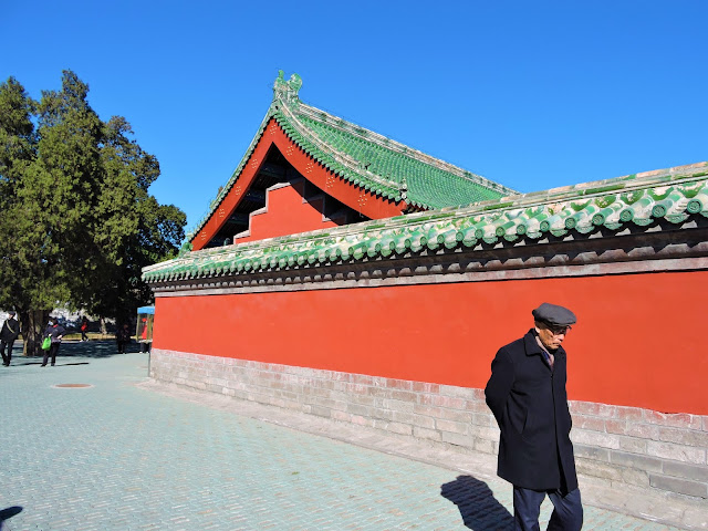 Visite du temple du vent à Pékin