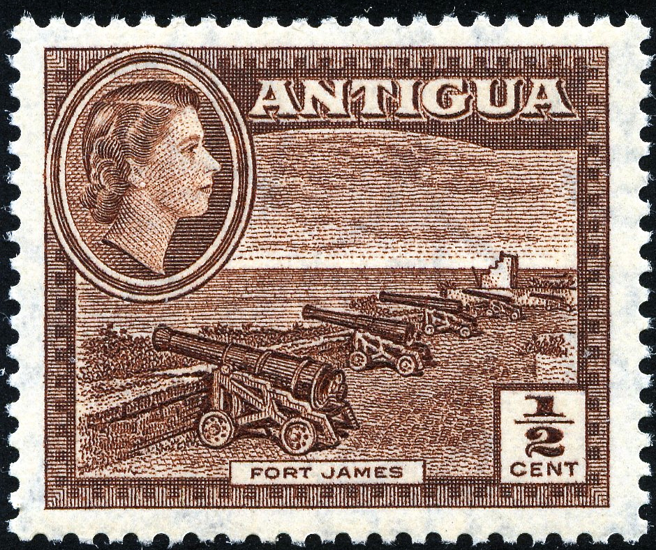 King VI Postage Stamps Antigua 1953 (2 Nov) 62 SG120a/134