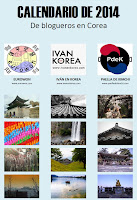Venta del calendario de Corea 2014