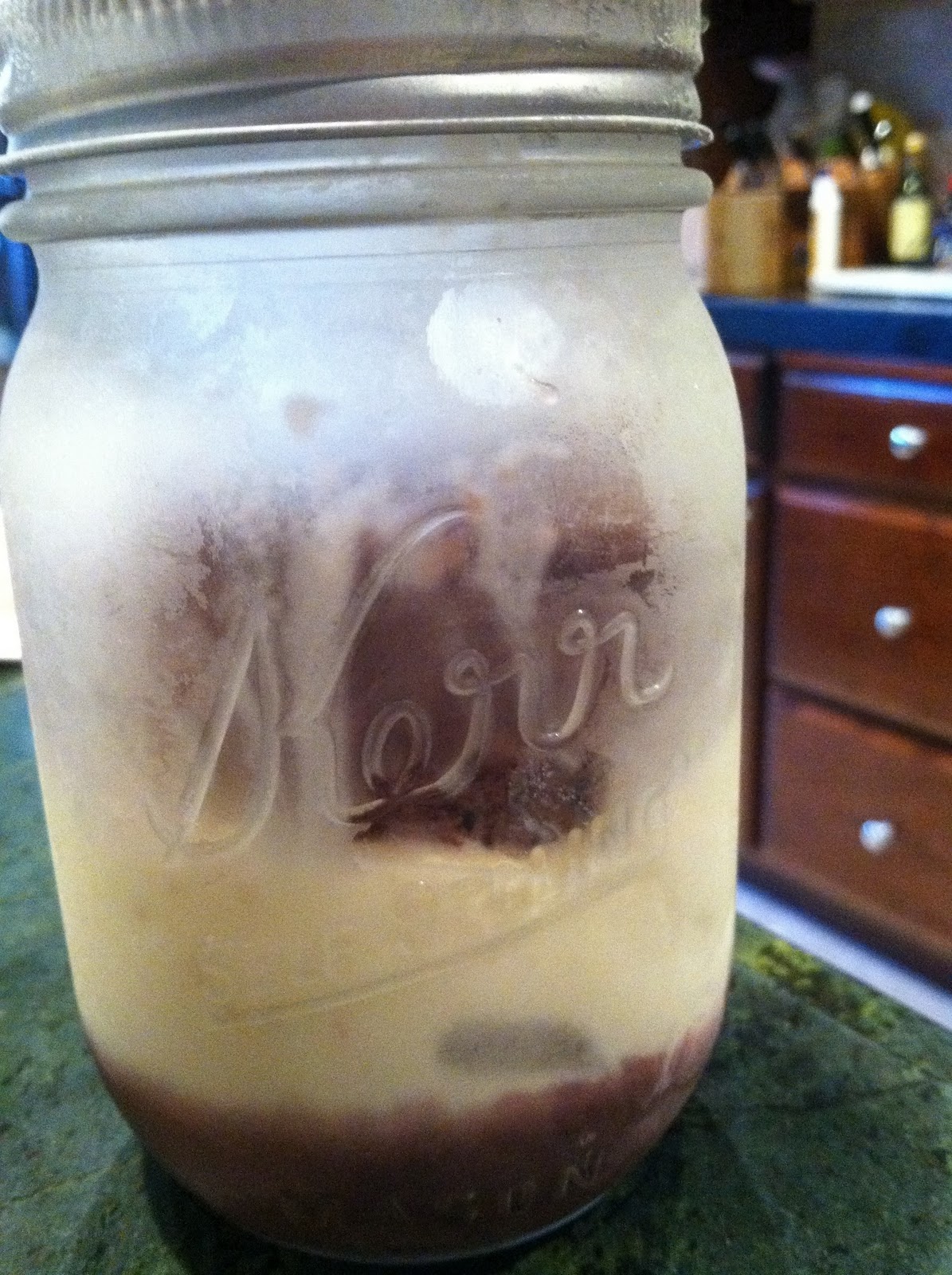 This & That Ice Cream Cake In a Jar