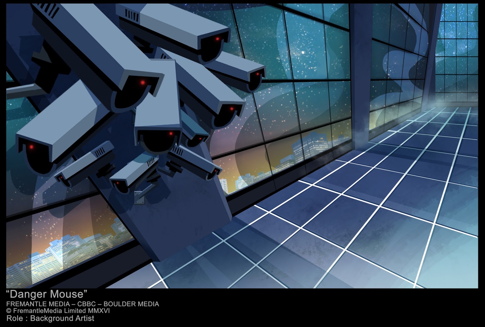 Alana&rsquo;s Place: Danger Mouse Season 1 Backgrounds I did