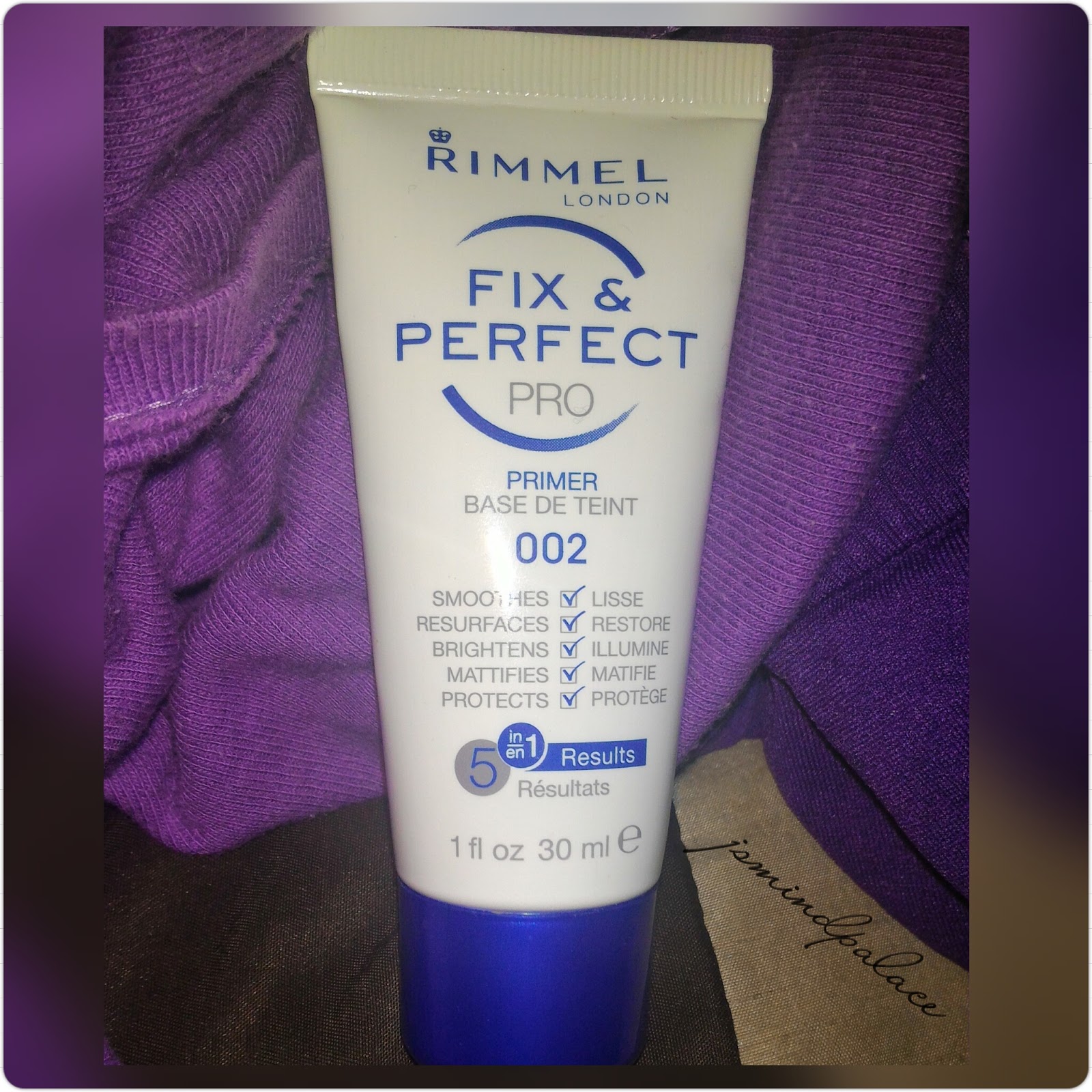 J's Mind Palace Rimmel Fix & Perfect Pro Primer Review