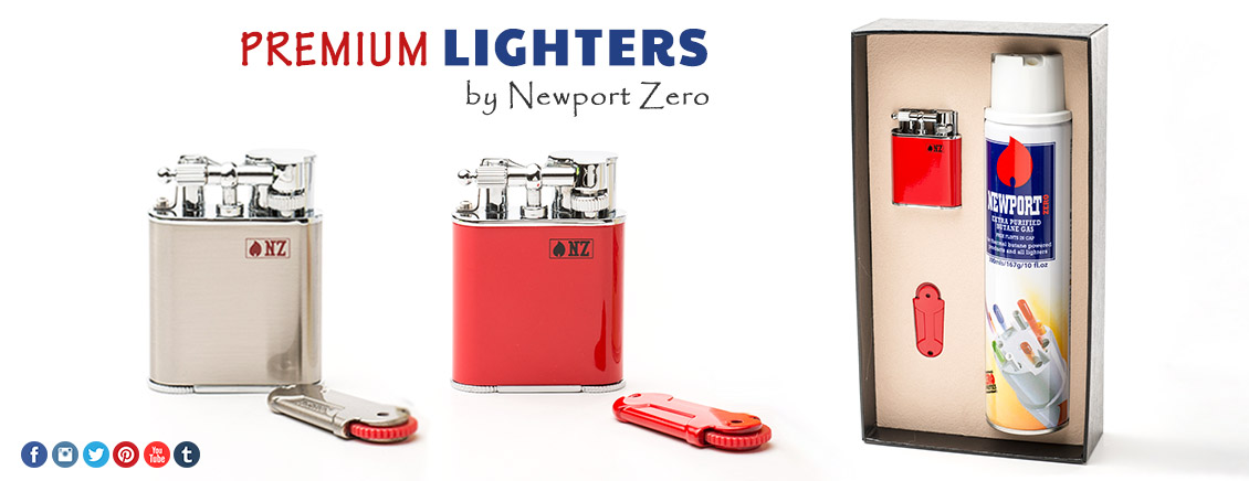 Newport Zero Gas Butane 5.5" Cigar/ Kitchen Chef Torch Lighter Multi Use NTMN017 