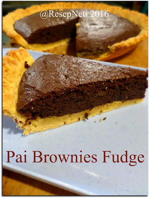 resep pai brownies fudge