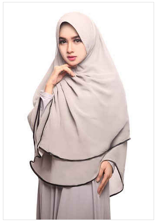 10 Gaya Hijab Model Terbaru 2016 untuk Wajah Kotak