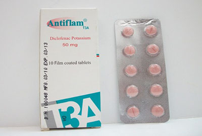 سعر و دواعى إستعمال أقراص أنتيفلام Antiflam مسكن للألام
