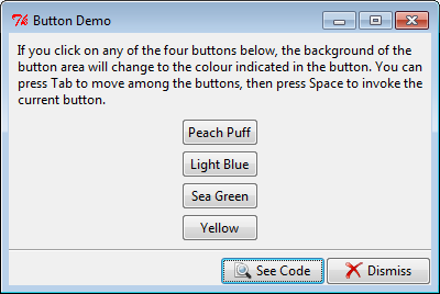 Py In My Eye: Tkinter Button Demo
