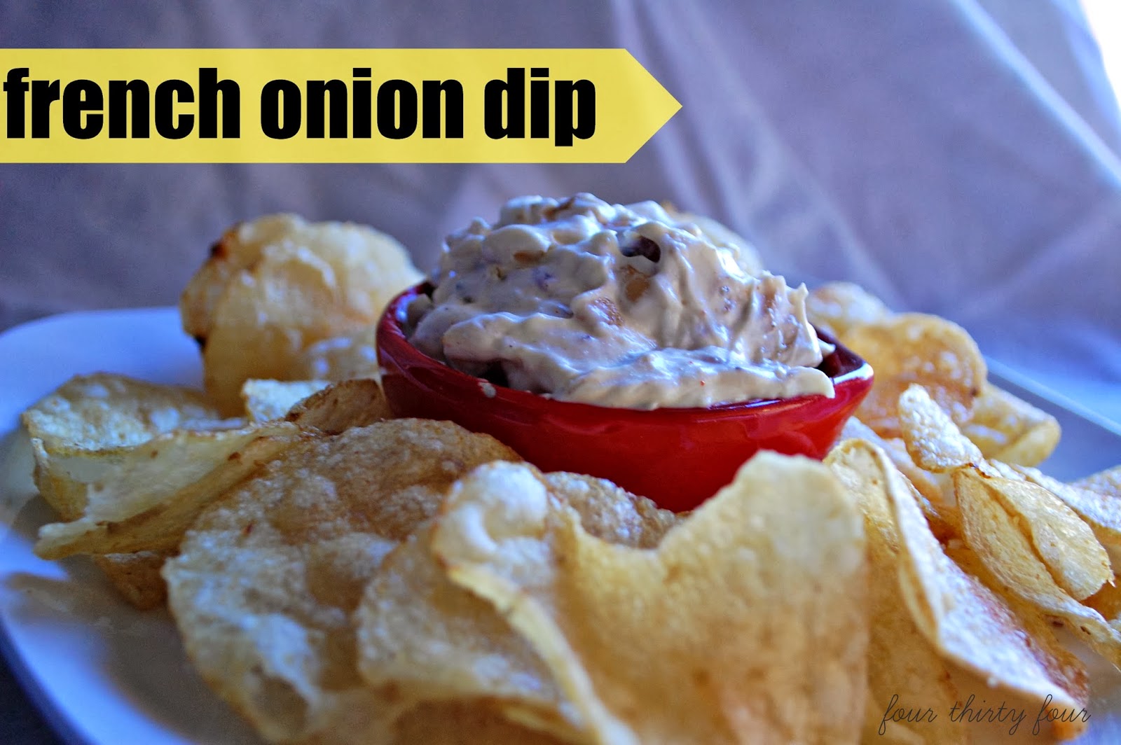 Four Thirty Four: French Onion Dip