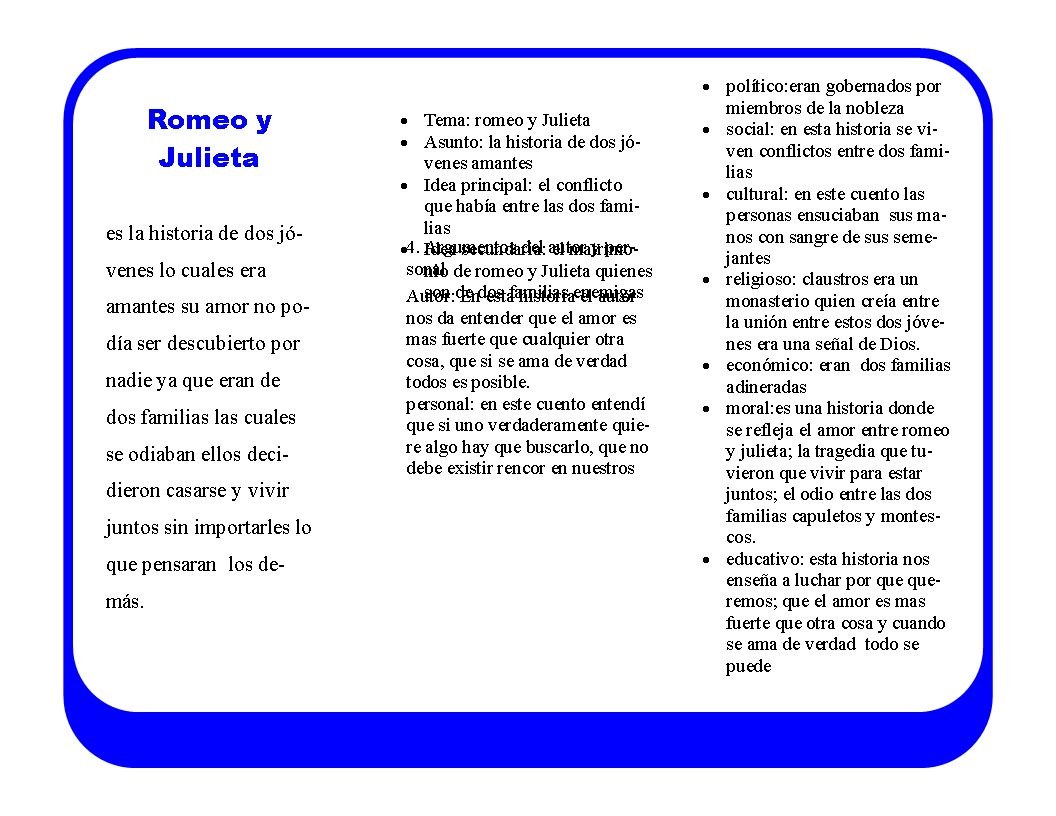 romeo y julieta romeo y julieta
