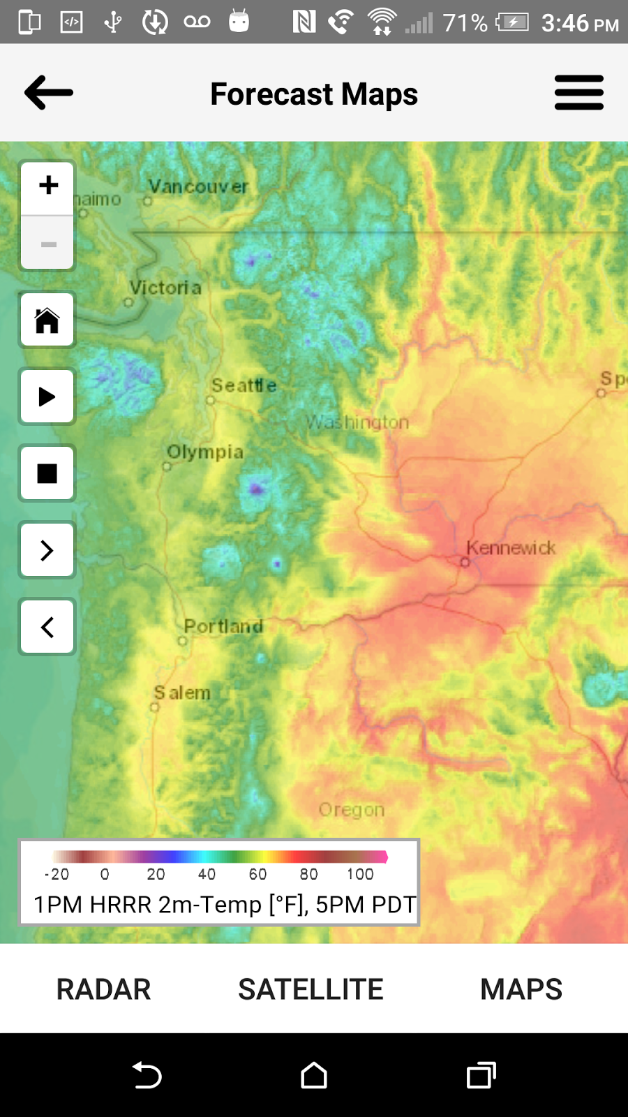 Cliff Mass Weather Blog Innovative New Weather App Observes Pressure