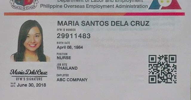 Apply OFW ID for Free Korea Study Work Travel