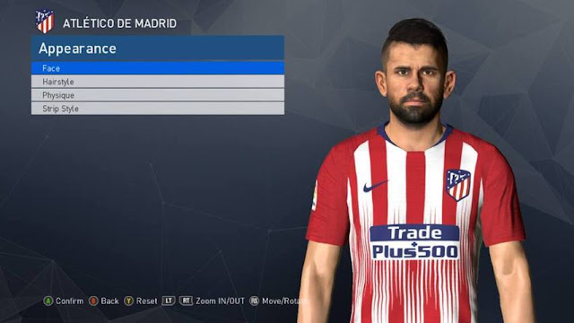 Diego Costa New Face PES 2017