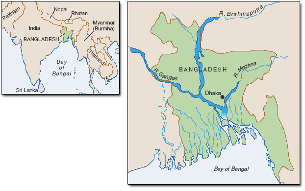 Дельта реки ганг