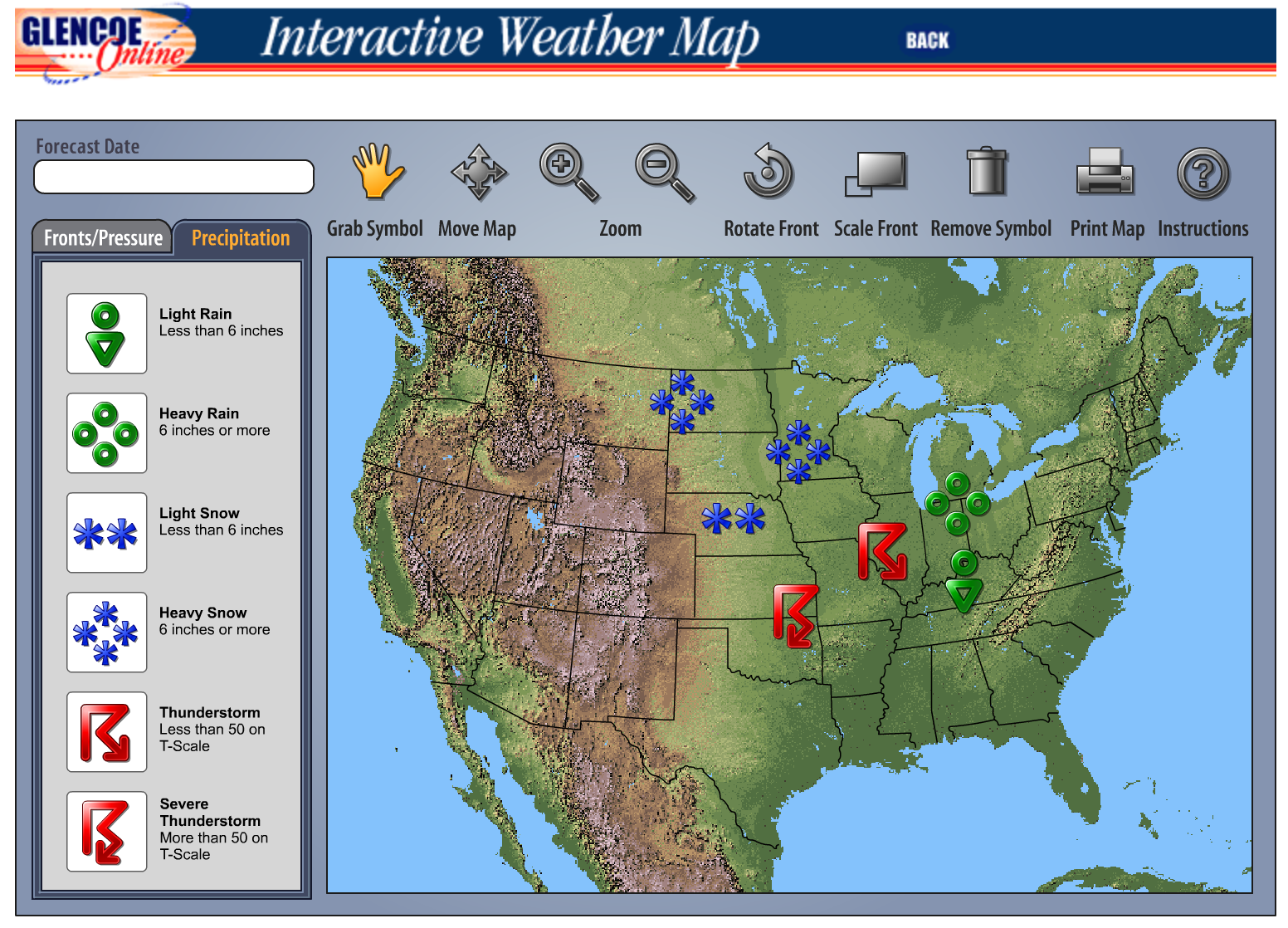 Interactive Weather Map | The Techie Teacher®
