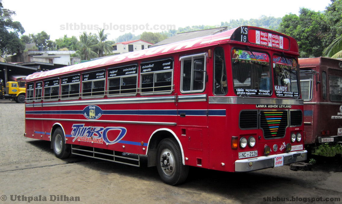SLTB buses ශ්‍රී ලංගම බස් Ashok Leyland Viking Turbo 54 seater bus