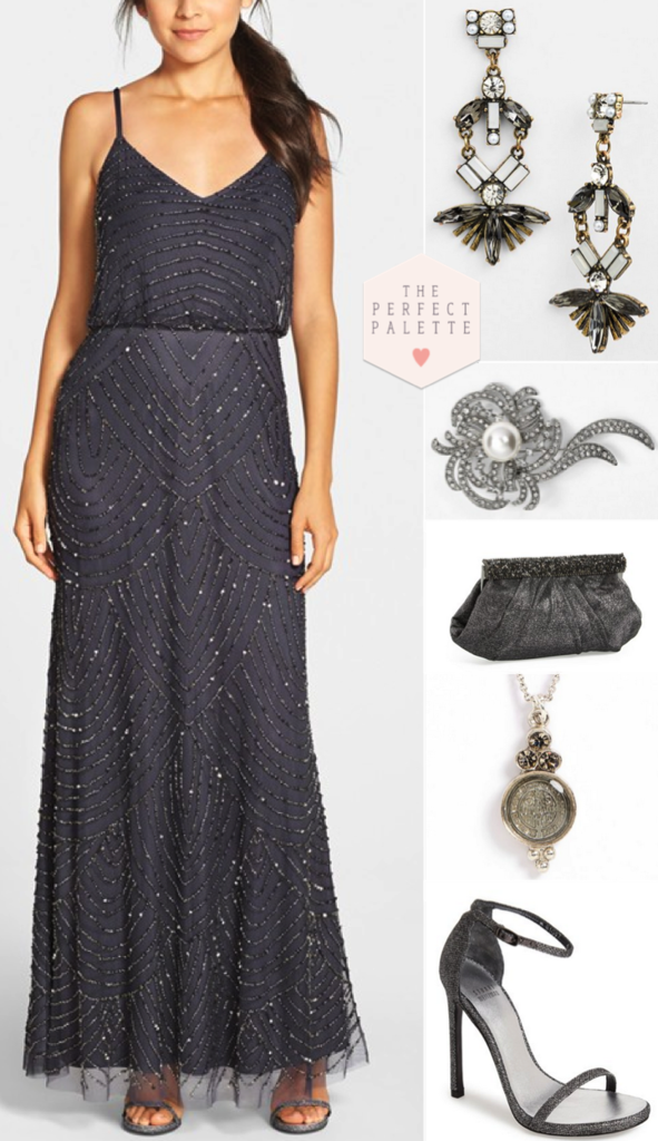 16 Gunmetal Bridesmaid Ideas. Get the Look! The Perfect Palette