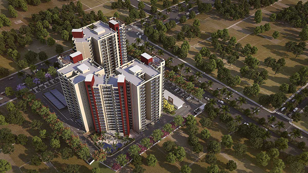 2 3 BHK flats in Sushant Golf City Lucknow