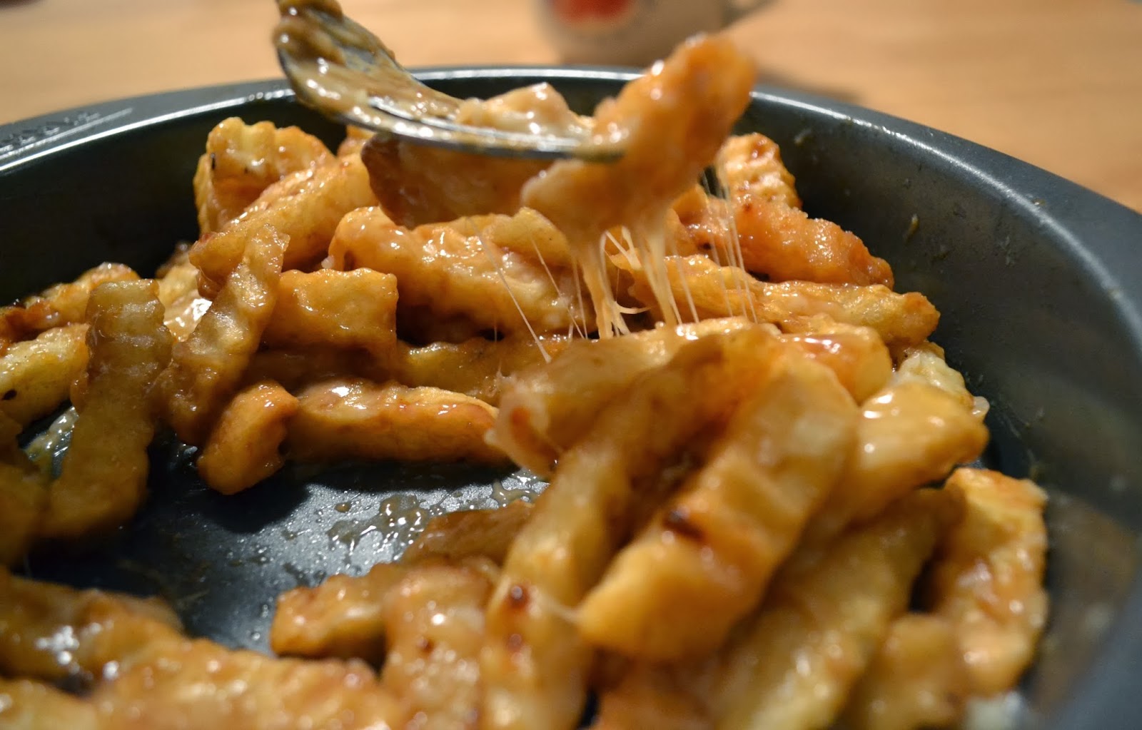 It's A Mom's World Cheese Fries With Gravy