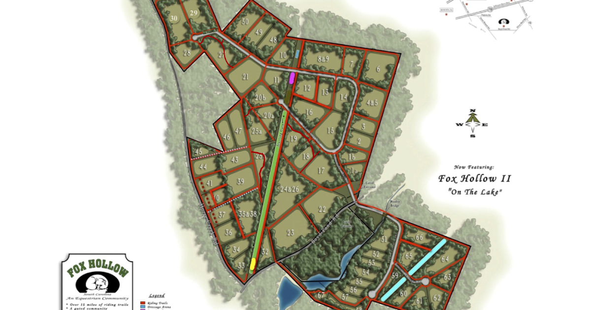 Fox Hollow Aiken SC Map & Directions