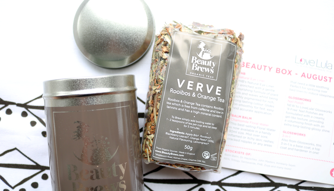 Beauty Brews Verve Organic Rooibos & Orange Tea