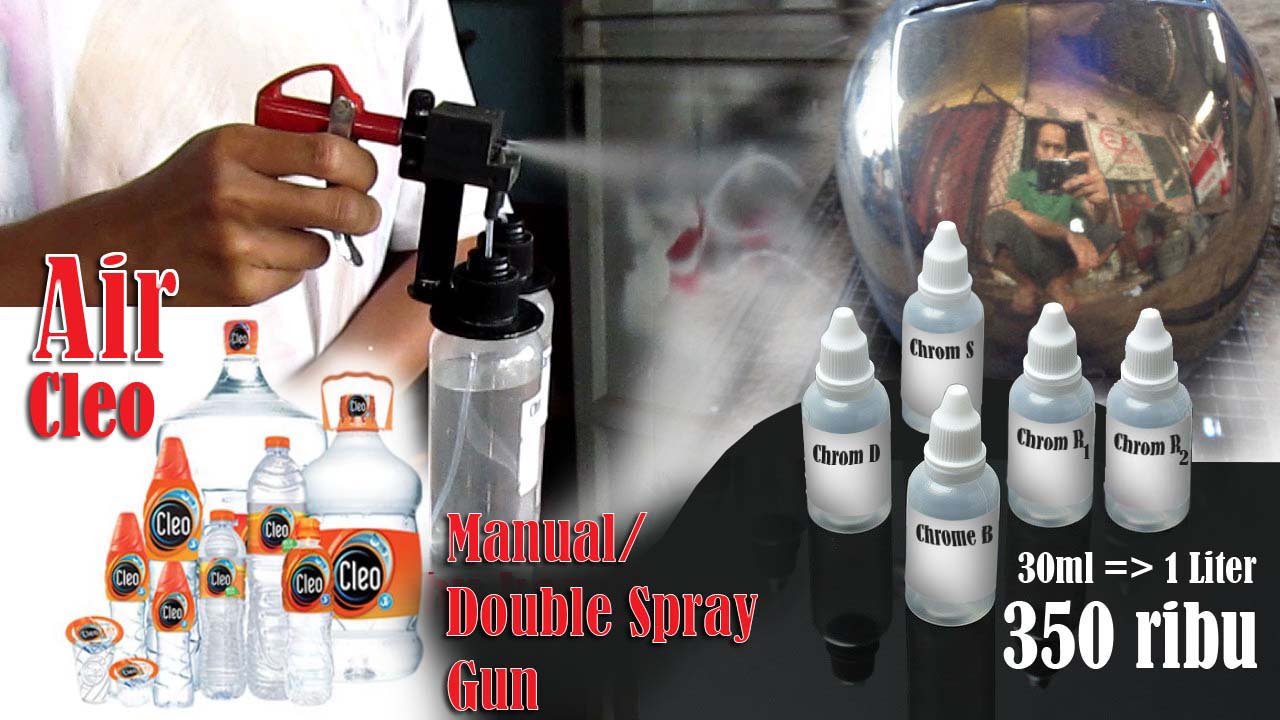 Paket Hemat Spray Chrome Diggaz Hydro Chrome