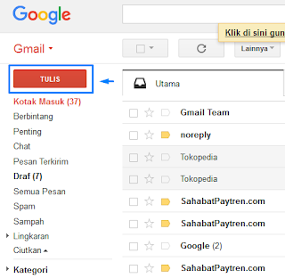 Cara Terbaru Mengirim dan Menerima Pesan Lewat Email GMAIL