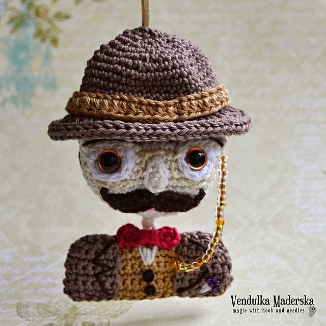 Crochet Hercule Poirot