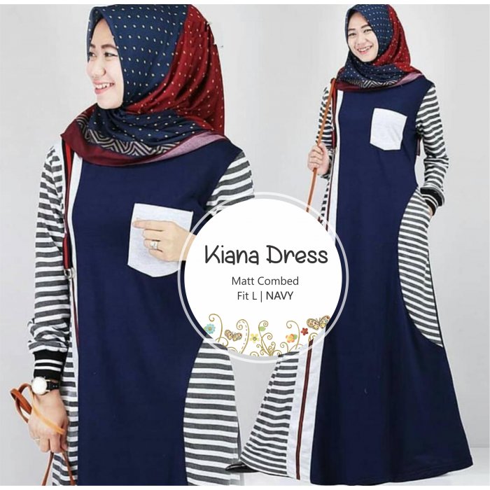 Kiana Dress Jual Baju Busana Muslim Kiana Dress