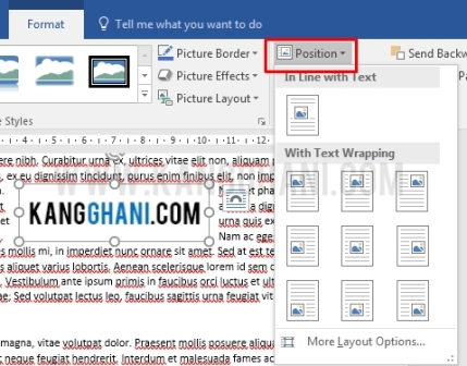 Cara Memasukkan Gambar di Microsoft Word - Kang Ghani
