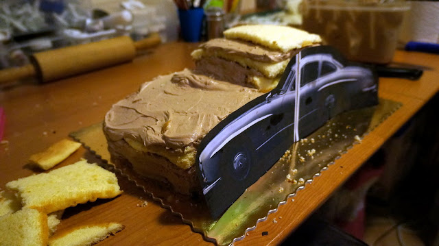 Mercedes-Benz 3D Cake Design