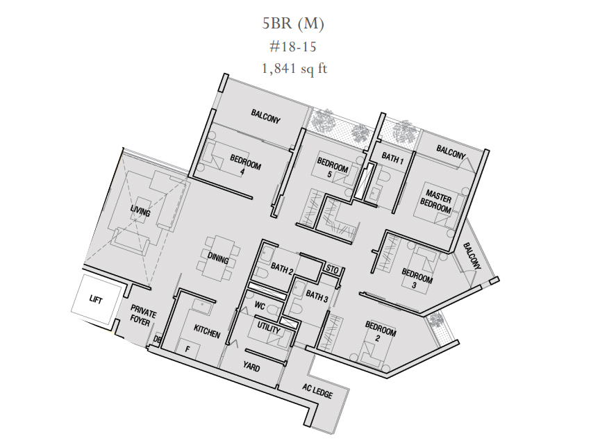 The Crest Floor Plan