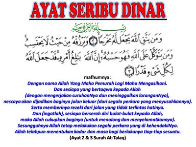 Rawatan Bekam Klang: Hikmah Ayat Seribu Dinar