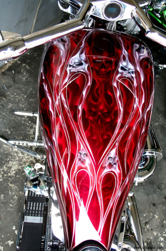 Custom Motorcycle Paint This Wallpapers